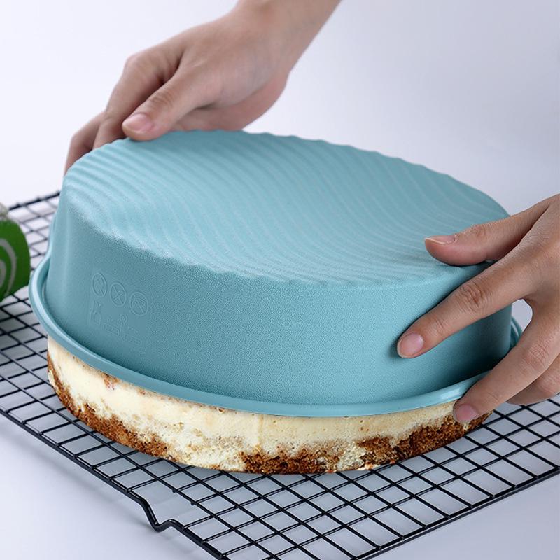 10-Inch Food Grade Silicone Chiffon Cake Mold - Easy Release Baking Tool