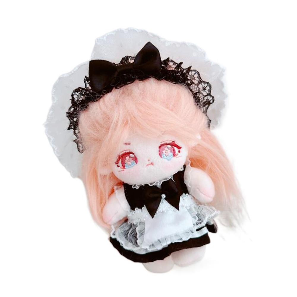 Headwear 10cm Cotton Doll Clothes Princess Skirt Idol Dolls Dress  Children's Gift
