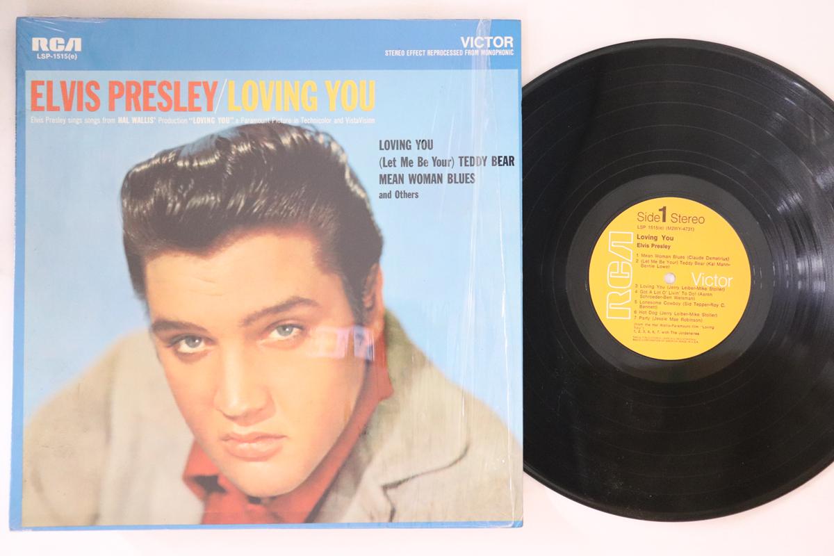 

LP Record ELVIS PRESLEY - Loving You LSP1515E RCA VICTOR 1971 US Rock Used