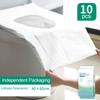 Disposable Toilet Seat Covers Extended Size Portable Hygienic Toilet Seat Paper Covers for Travel Office Public Restrooms