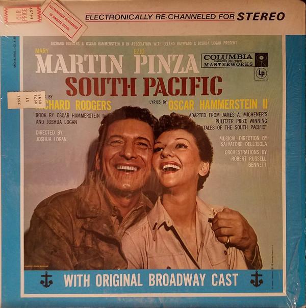 

LP Record MARY MARTIN - South Pacific OS2040 CBS Japan Soundtracks Musicals Used