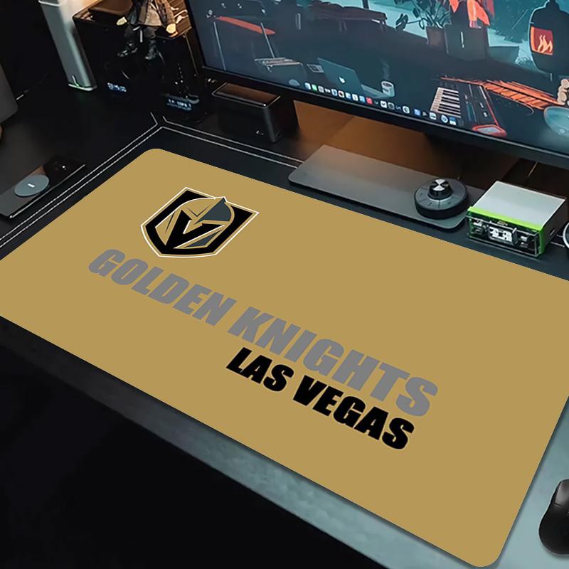 Vegas Golden Knights Color Mouse Pad Large Gaming Table Cushion Non-slip Laptop Tablet Big Mousepad XXL Mat Mini PC Playmat With Lock edge