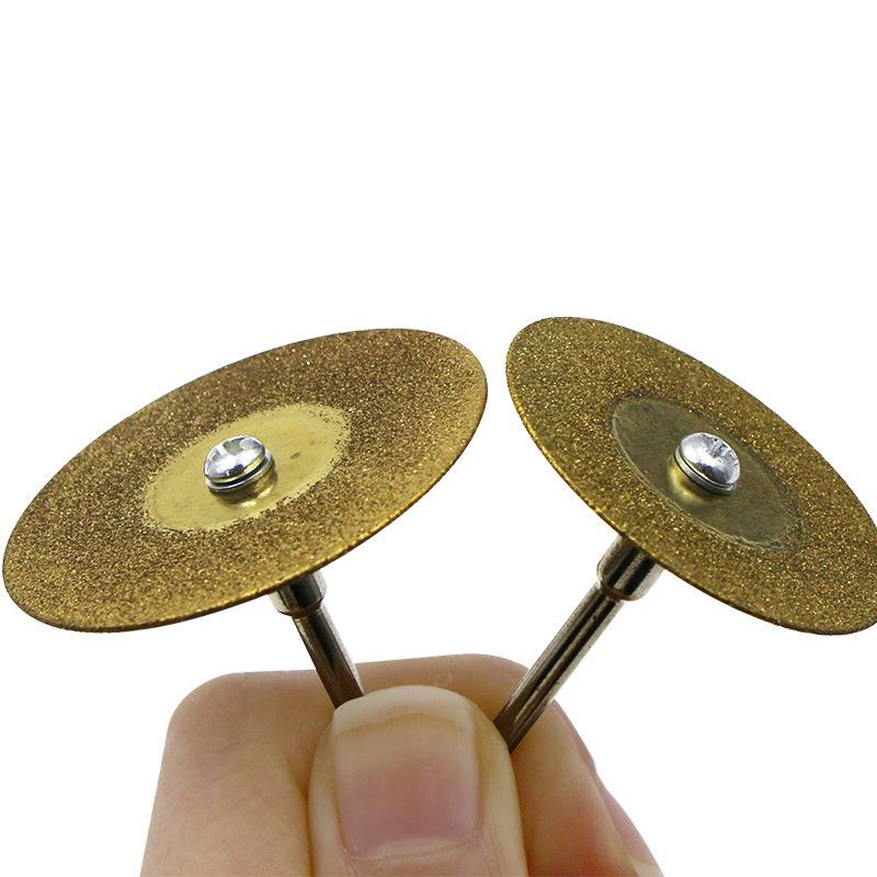 Gold Diamond Grinding Disc: 16-60mm Jade Tooth & Small Saw Blade Sandpaper