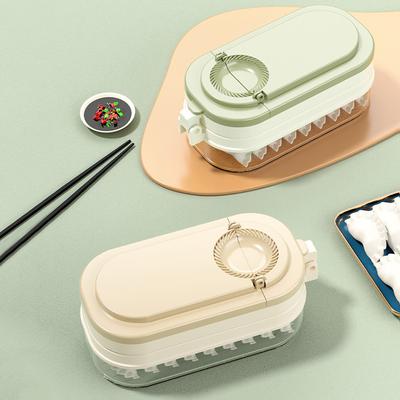 Hand-Pressed Dumpling Maker With Storage Case Lightweight Dumpling Wrap Mould For Home Using