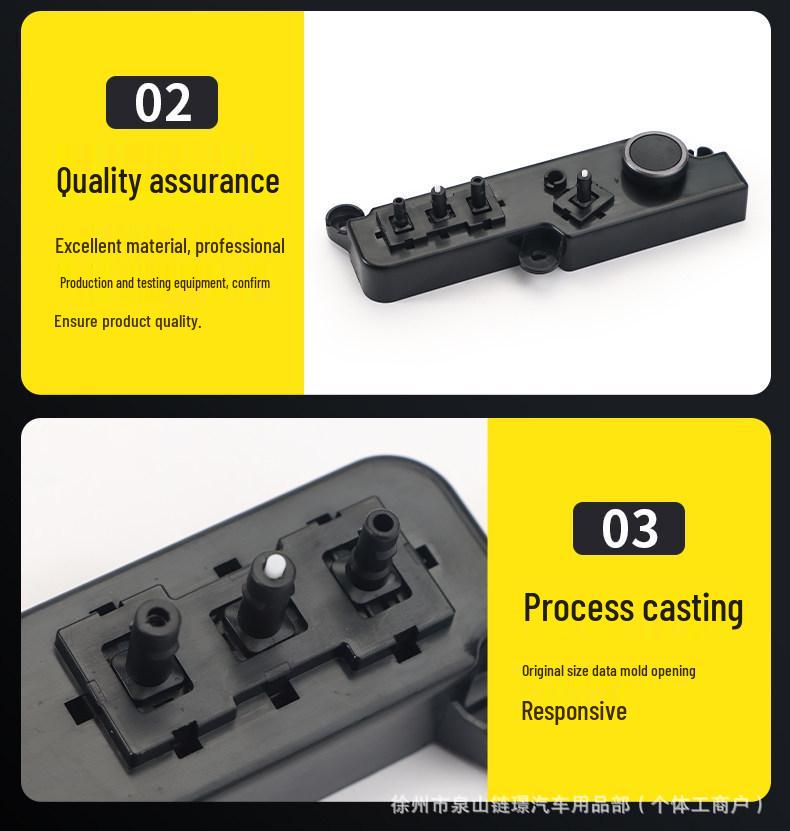 Tesla Model 3 & Y Seat Adjuster Buttons: Electric Backrest Switch for Driver & Passenger