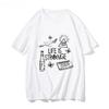 Anime T-shirt Cute Manga Life Is Strange Harajuku Manga Printed T-shirt Funko Street Fashion T-shirt Short Sleeve