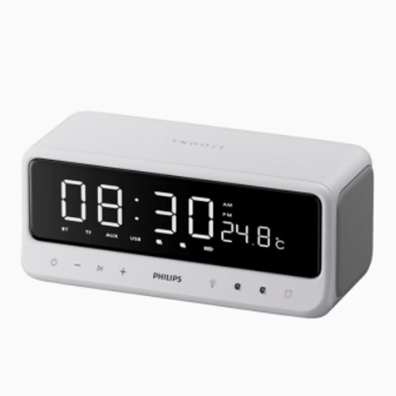Philips Bluetooth Speaker Alarm Clock TAS3609