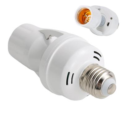 Motion Sensor Light Socket E27 Screw Motion Sensor Smart Lamp Bulb Holder Adapter 3 Brightness Levels  Lamp Holder Base