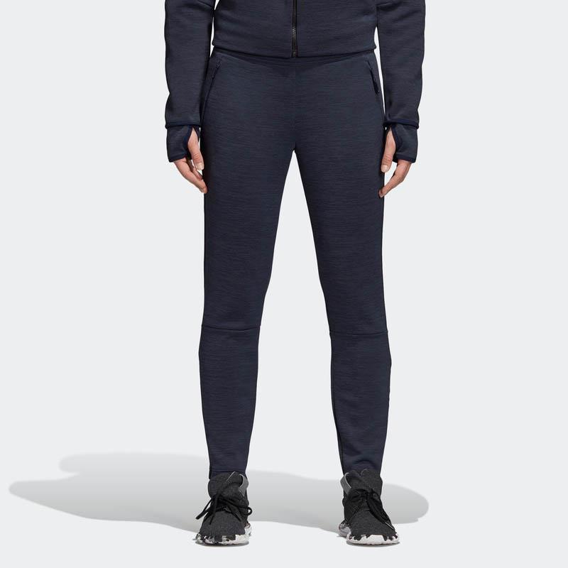 Adidas Sportliche lange Hose Damen Unterteile Blau CZ2831