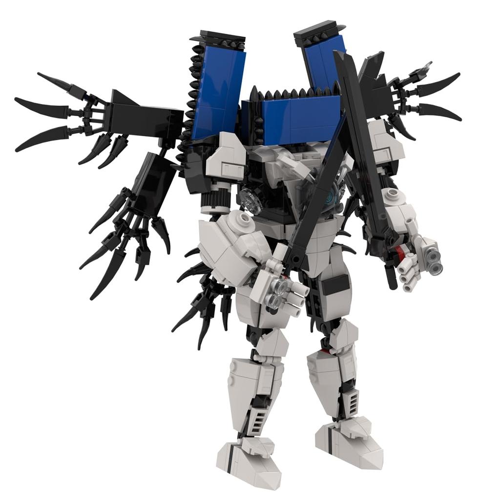 ComputerMan Skibidi Toilet Anime Stavebnice Sběratelská Anime Stavebnice Skvělý Dárek na Halloween pro Fanoušky Her Kostky, Hračky, Koníčky, Sběratelské předměty, Kostky,