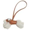 Hermes Budy Merino Wool, Milo Lambskin, Epsom Calfskin Bag Charm Bag Merch Women's H086723CKAF