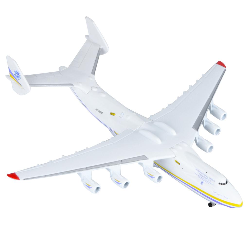 Soviet Union An-225 Mriya Transport aircraft model with Display Stand Alloy1:400 Scale 20cm Plane Diecast Model For Decoration