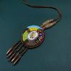 Nepalese Ethnic Tassel Necklace Pendant Handmade Retro Fashion Sweater Chain