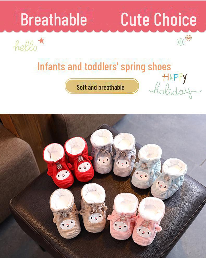 Non-Slip Newborn Baby Shoes - Soft Sole, Anti-Fall Socks for 0-1 Year Old Infants, Boys & Girls