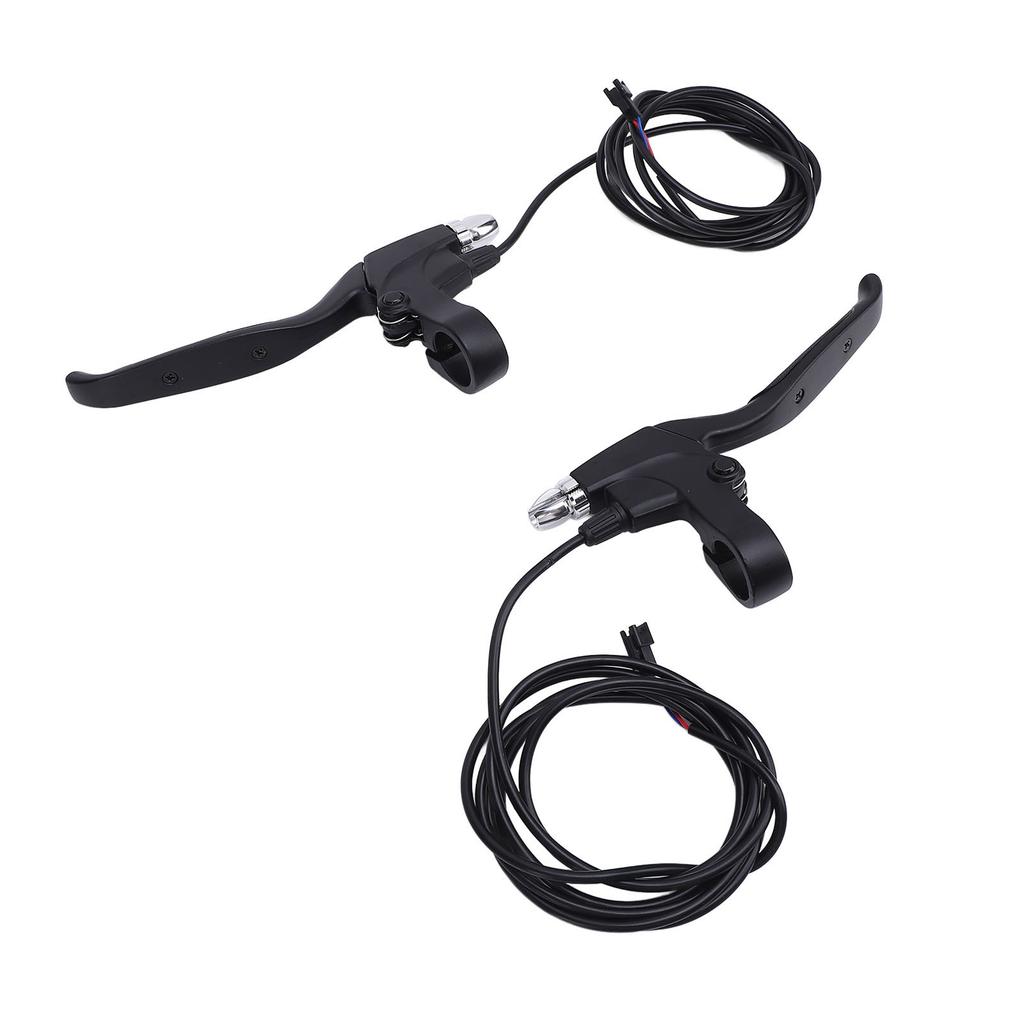 2ks Elektrická cyklo brzdová páka Hliníková slitina Ochranná Funkce vypnutí napájení Rukojeť na řídítka pro