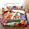 3d Anime Game Mega Man Zero Bedding Set Printed Bed Set Duvet Cover Sheet Pillowcase Bed Soft Quilt Cover Full Queen King Size