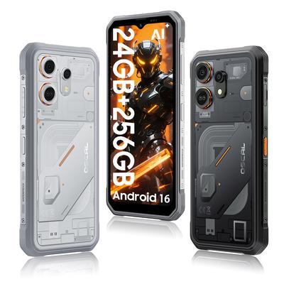Oscal MARINE 3 Android 16 Smartphone 8 Go + 256 Go MediaTek Helio G81 Téléphone Robuste Mobile