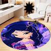 Winx Club Printed Round Rug Carpet Chair Rug Area Rug Entryway Doormats,for Office Chair Living Room Bedroom Kitchen Room.