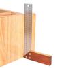 Multi Function Design Measuring Square Ruler 250mm Length Engineer Must-Have Tool  For Woodwork