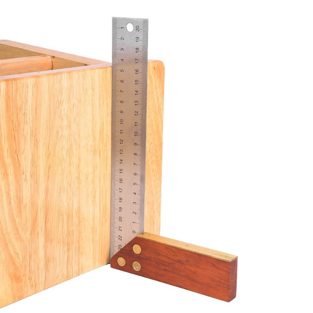 Multi Function Design Measuring Square Ruler 250mm Length Engineer Must-Have Tool  For Woodwork