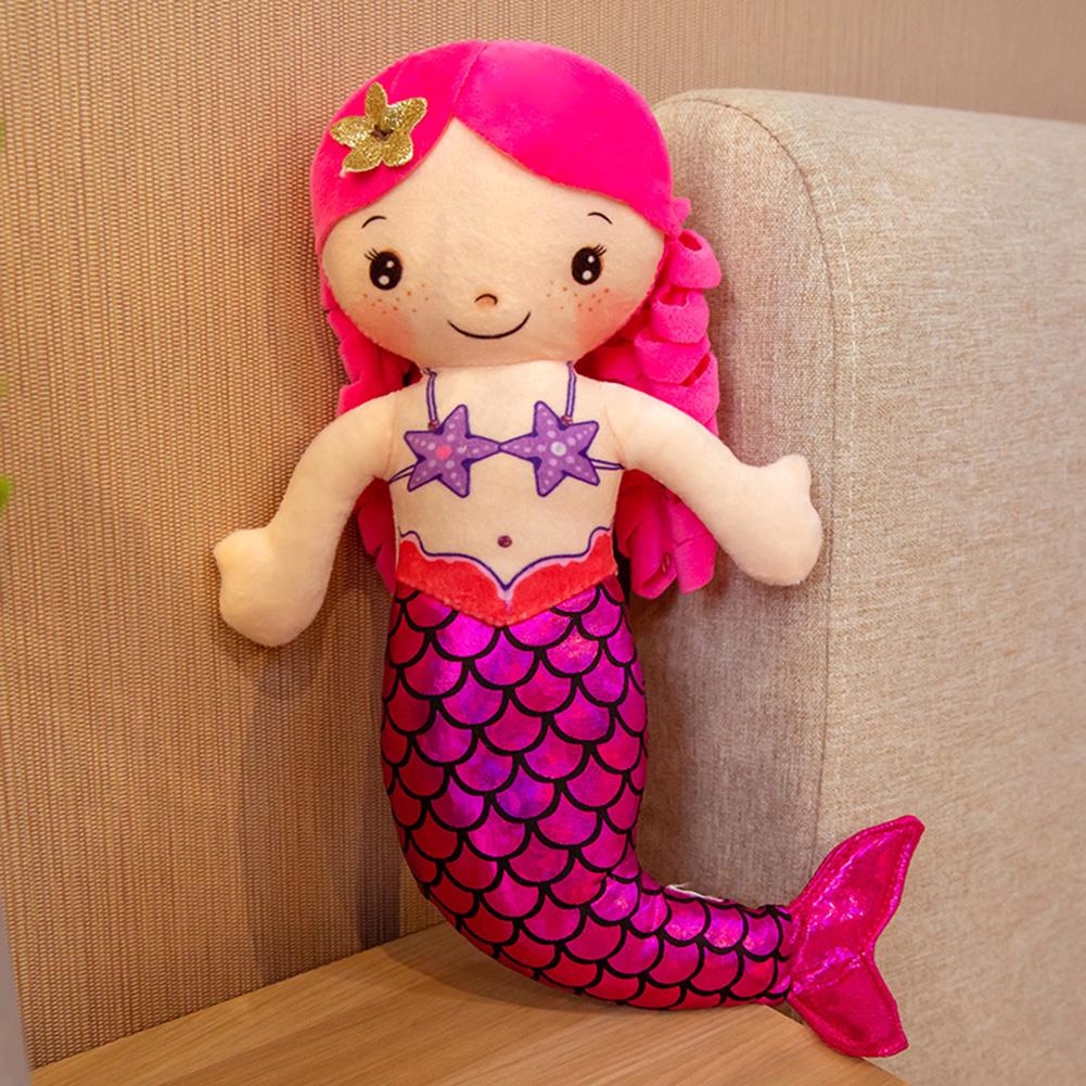 1PC 30cm Cartoon Mermaid Plush Doll Toy Children Adults Cute Comfot Pillow Plush Toys for Baby Girls Boys Christmas Gifts