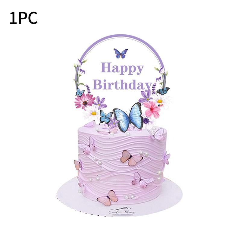 

Pink Butterfly Disposable Tableware Paper Plates Cups Fairy Girl Birthday Party Decor Baby Shower Baptism Gender Reveal Supplies