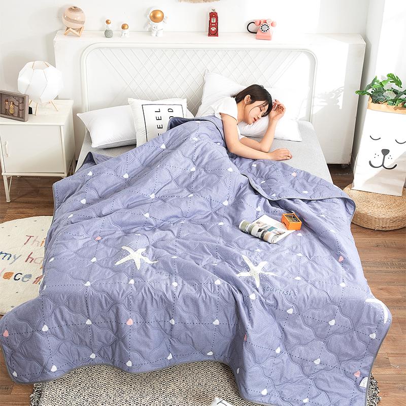 Cute Rubber Duck Summer Quilt Cartoon Ducks Gifts Bedspread Thin Comforter All-Season Quilted Air Conditioner Quilts For Bedroom