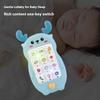 Kids Learning Phone Toy Educational Music Story Bilingual Development with Interactive Light-Up Buttons