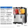 JPHZNB Automatic Dual Tank Slush Machine