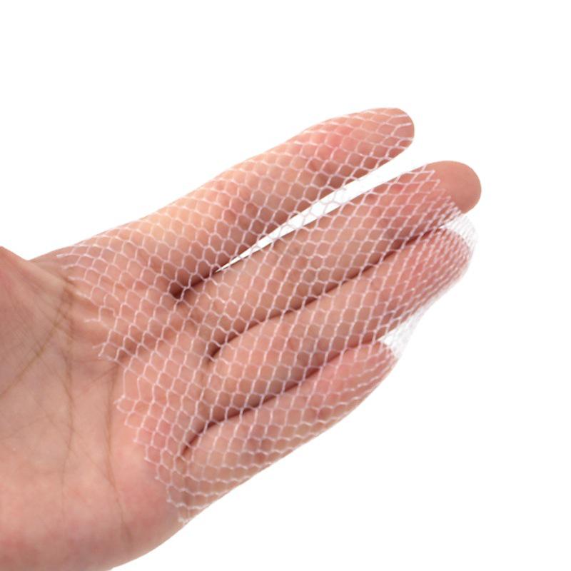 Transparent Plastic Protective Net Sleeves for Makeup Brushes - Available In Packs of 4, 5, 10, or 50