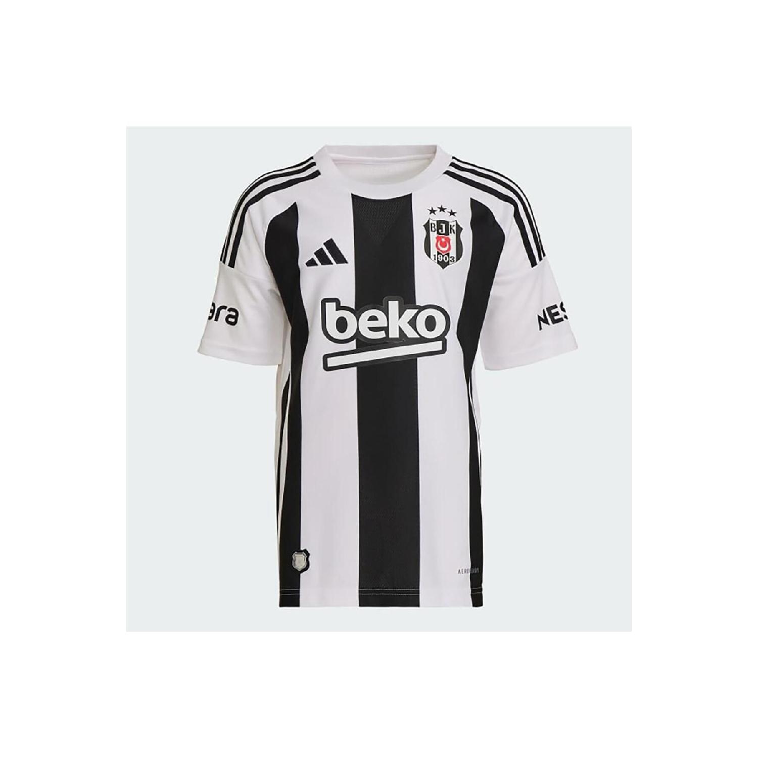 

Kids 2024-2025 Home Jersey Bjk Striped Home Jersey Youth Jk2785 128 белый