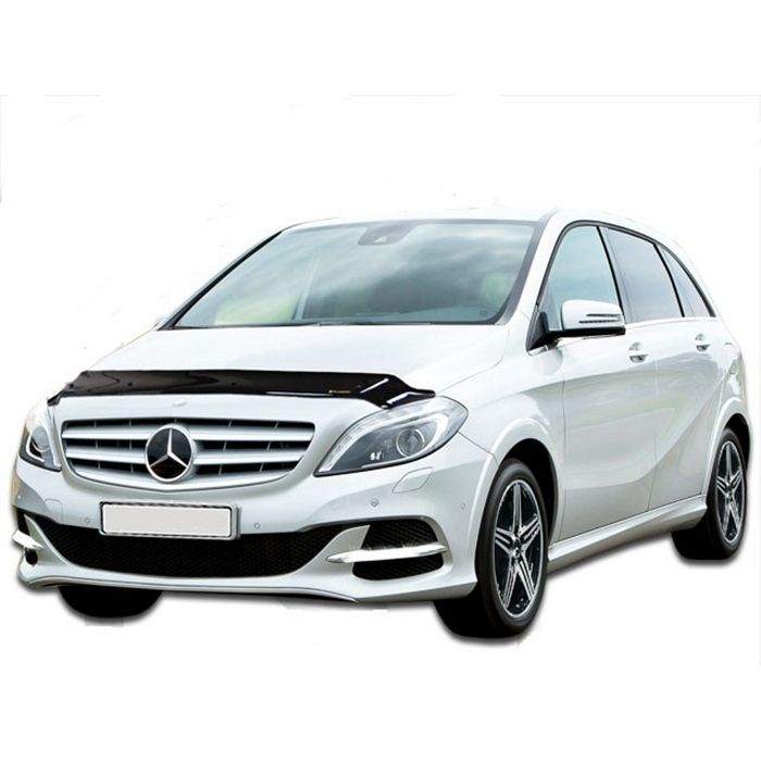 Scoutt | Bonnet Deflector Protection For Mercedes B Class W246 2011-2019, Aerodynamic, Easy Assembly