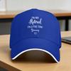 Funny I’M Not Retired I‘M A Full Time Grammy Sun Baseball Cap  Summer Classic Trucker Hat For Female Male Outdoor Baseball Caps