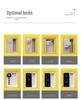 ABS Plastic Lockable Storage Cabinet for School Backpacks