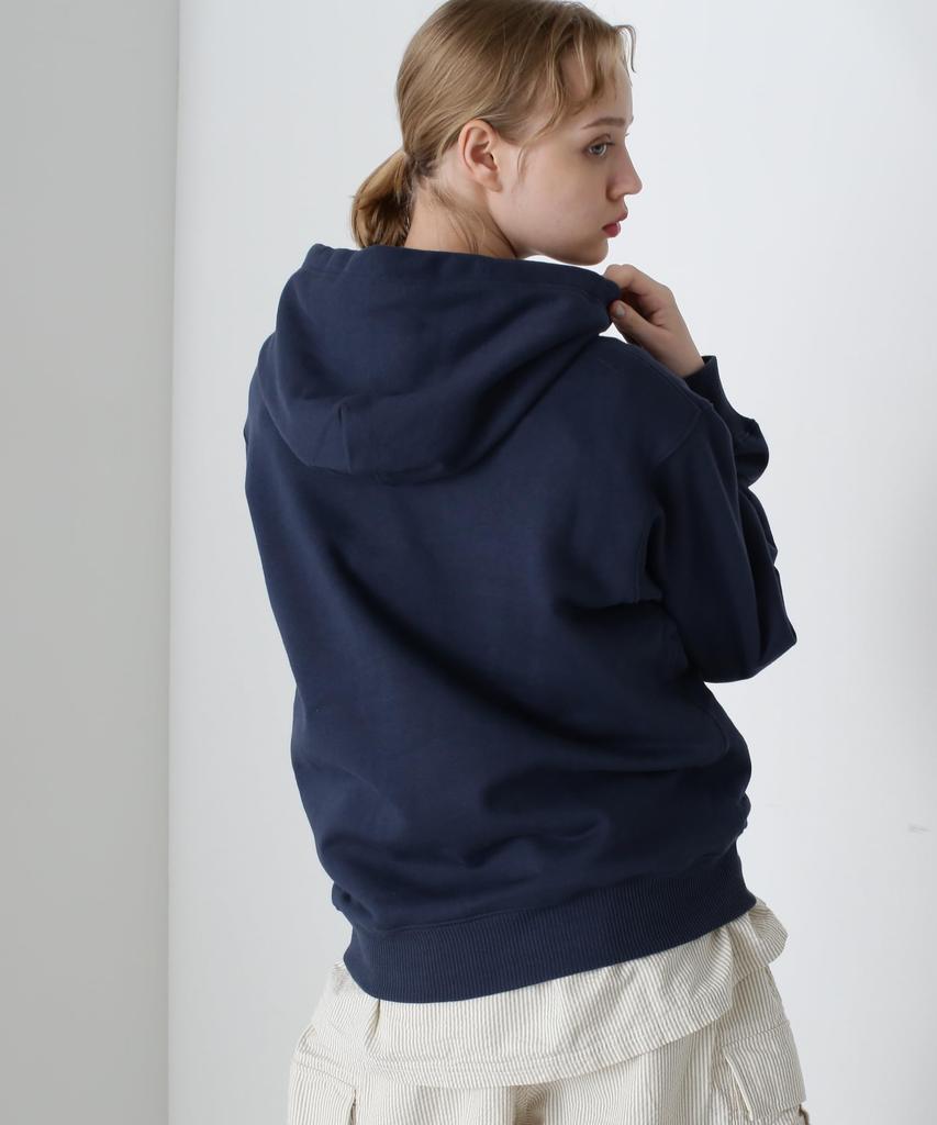 AVIREX DAILY PULLOVER SWEAT PARKA 783-3931004 Men's L Navy