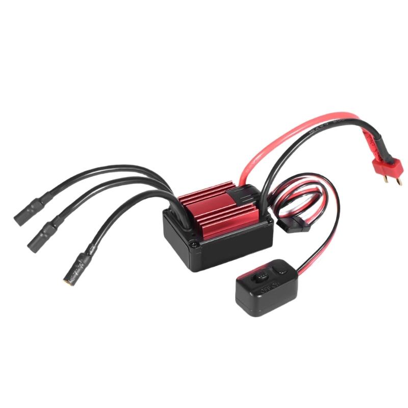 35A 105A Sensored Brushless ESC Speed Controller Adjustable Brake Accelerations For Remote Vehicle Tuning