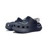 Crocs EVA Classic Crush Gothic Chants Gift Box Gothic Trend Street Graffiti Punk Fashion Hole Shoes Unisex Black