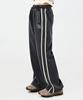 Yujen Washed Semi-Bootcut Track Sweatpants_Pigment Charcoal