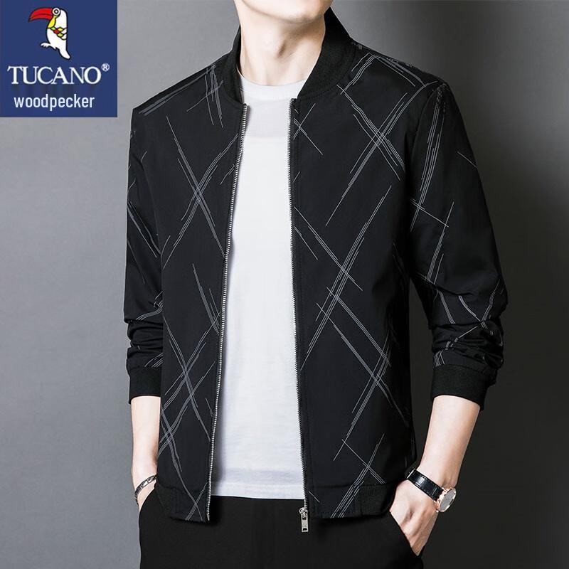 Tucano Men's Baseball Collar Windbreaker Jacket