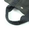 Excellent HERMES Handbag Her Line MM Serie Metal Canvas Tote Bag Gray Women Used