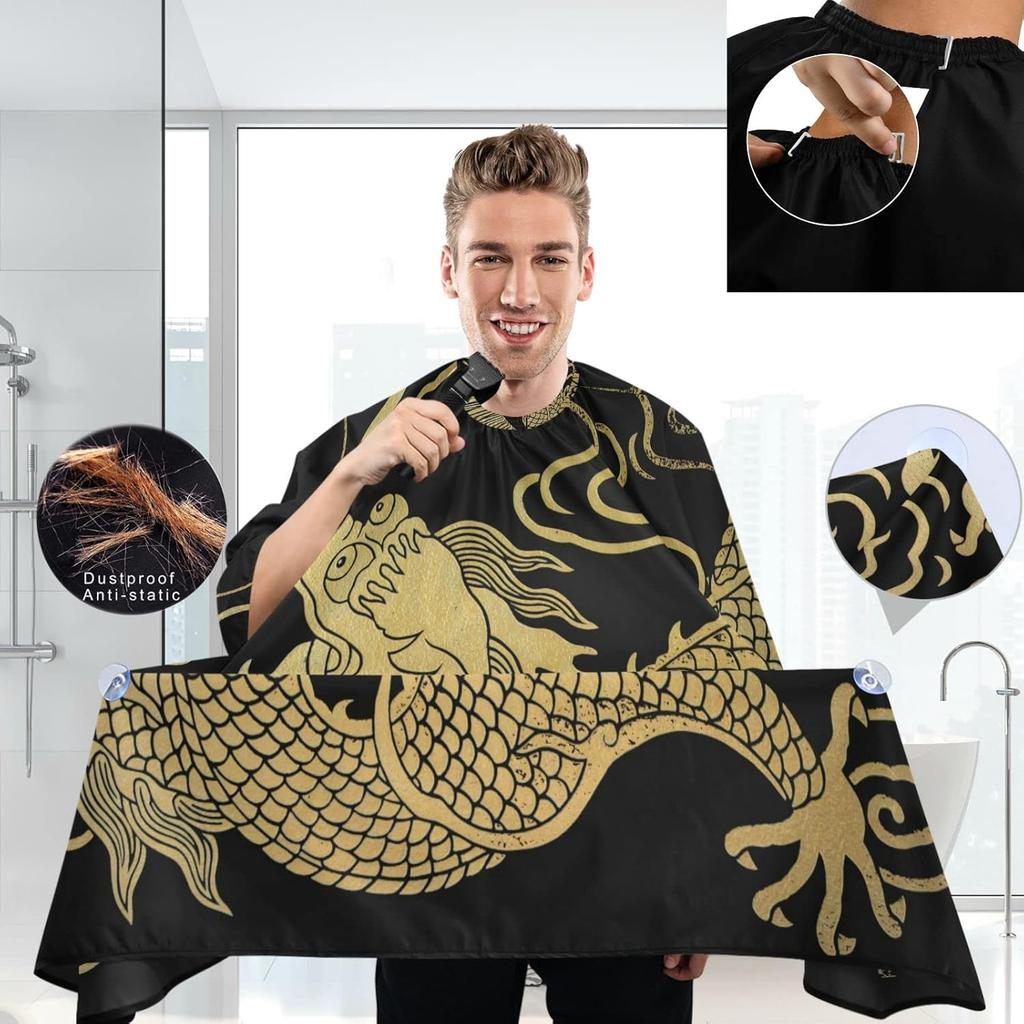 Stylish Barbershop Salon Barber Cape Haircut Cape Salon Apron Unisex Hair Cutting Cape Hairdressing Cape Apron for Men Women