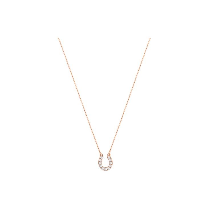 Swarovski Asia Exclusive Series Towards Imitation Crystal Stone Necklace Women necklace White Rose-Gold 5094964