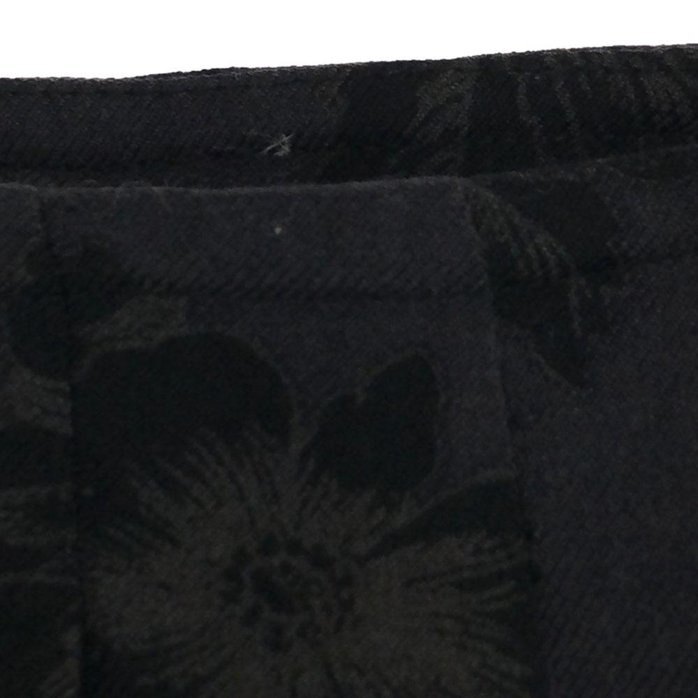 Etro Made In Italy Floral Beaded Decoration Midi Length Tack Flare Skirt Women Used