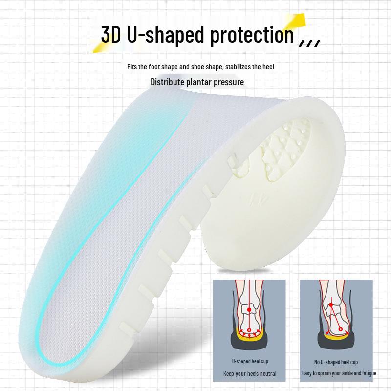 Solette Sportive Unisex: Assorbe il sudore, Traspirante, Ammortizzante, Morbido, Confortevole, Ideale per l'Addestramento Militare, il Basket e l'Aumento dell'Altezza