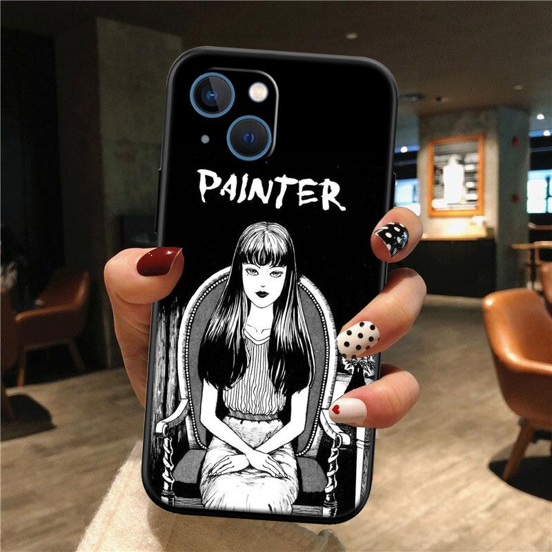 Junji Ito Tomie Phone Case for Samsung Galaxy M06 M15 M16 M35 M55 M56 A36 A42 A50 A50S A51 A52 A32 A33 A05 A05S A06 A16 A20