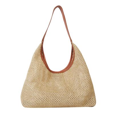 Lapimou Basket Bag, Woven Bag, Net Bag, Summer Bag, Large, A4 Size, Large Capacity, Straw Bag, Tote Bag, Basket Bag, Summer Bag, Mesh, Hemp Bag, Jute