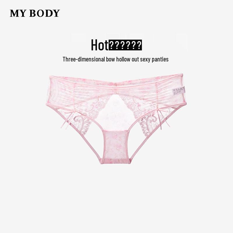 Женские сексуальные трусы Mybody с леопардовым принтом и 3D-бантом XL