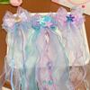 Mermaid Headwear, Children'S Princess Bow, Hairpin, Girls' Floating Yarn, Braided Hair Clip, Mermaid Maiden Hair Accessory