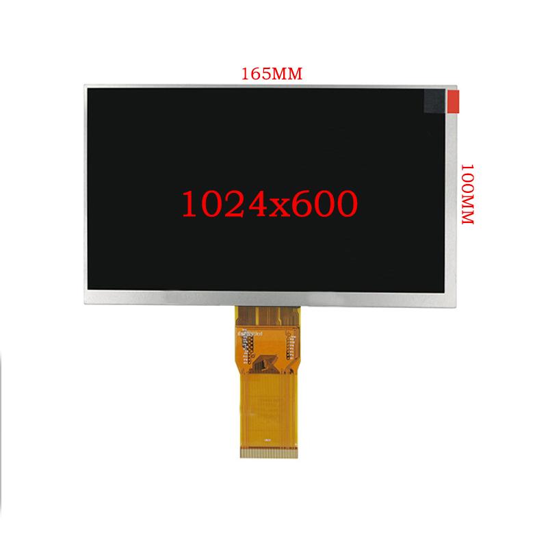 7 İnç 1024*600 Ekran Ekranı LCD Monitör Sürücü Kontrol Kartı Mini HDMI Uyumlu Lattepanda, Raspberry Pi Banana Pi PC 1 İçin