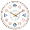 16-inch 40cm Early childhood education learning cartoon wall clock living room home bedroom clock hanging wall mute clock